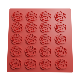 Emboss Stamp Roses STL