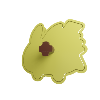 Pikachu Cookie Cutter STL 2