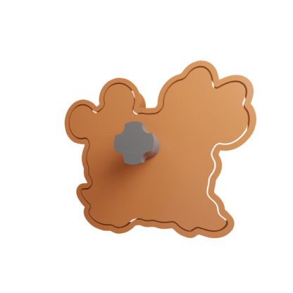 Mickey Minnie Pumpkin Cookie Cutter STL