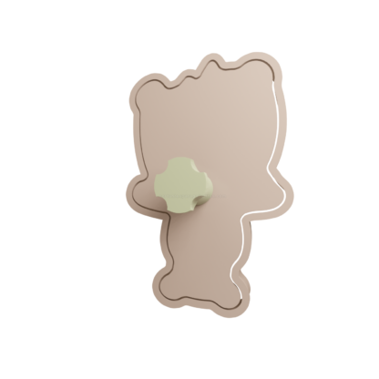 Teddy Cookie Cutter STL