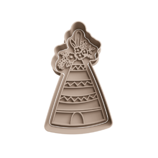Indian Teepee Cookie Cutter STL