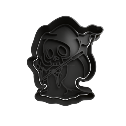 The Grim Reaper Cute Cookie Cutter STL