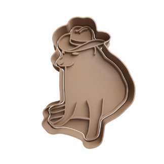 Cheems with Hat Cookie Cutter STL