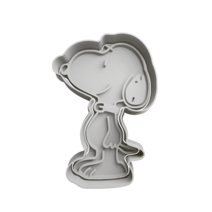 Snoopy Cookie Cutter STL