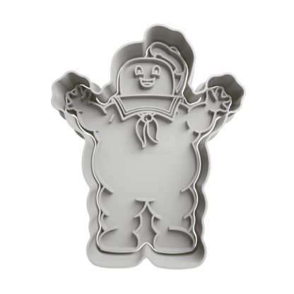 push Stay Puft Marshmallow Man copia cookie cutter stl