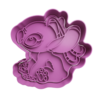 Angel from Lilo and Stitch Cookie Cutter STL