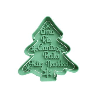 Christmas Tree Cookie Cutter STL