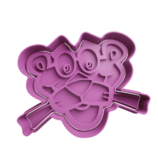 Pink Panther Cookie Cutter STL