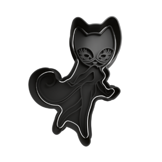 Catwoman Cookie Cutter STL