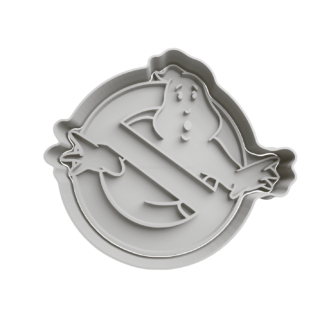 Ghostbuster Logo Cookie Cutter STL