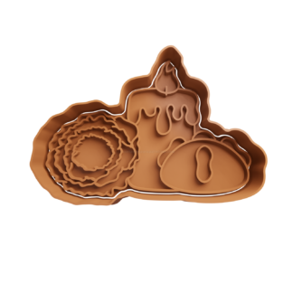Day of the Dead Offering Cookie Cutter STL
