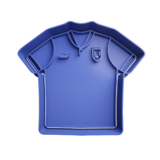 Shirt of Football Uruguay Cookie Cutter STL