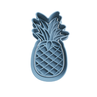 Pineapple Cookie Cutter STL