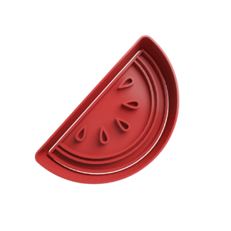 Watermelon Cookie Cutter STL
