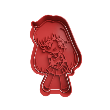 Sailor Mars Cookie Cutter STL