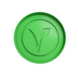 Logo Vegan Cookie Cutter STL