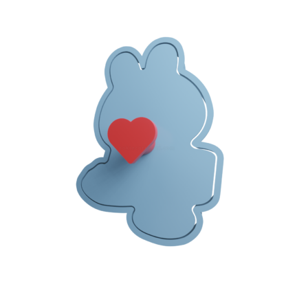 Asamimichaan Cookie Cutter STL 3