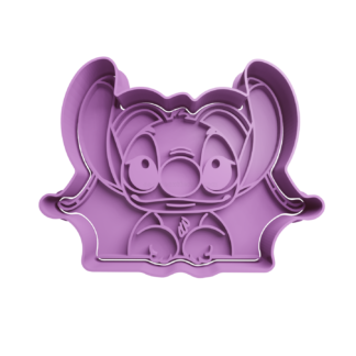 Angel from Lilo and Stitch Cookie Cutter STL 4