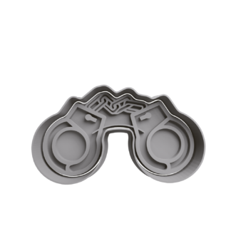 Handcuffs Cookie Cutter STL