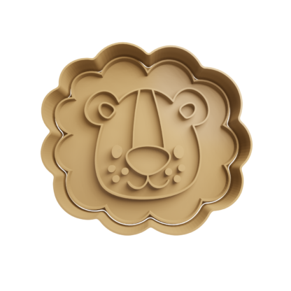 Lion Cookie Cutter STL