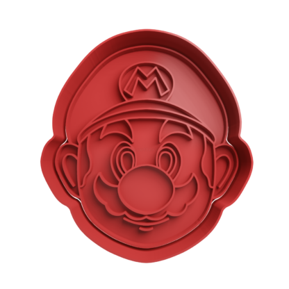 Mario Bros Cookie Cutter STL