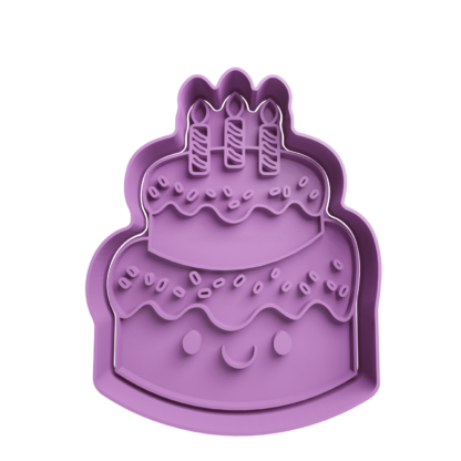 Cake Cute Cookie Cutter STL