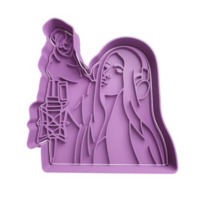 Shakira Cookie Cutter STL BZRP