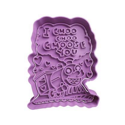 Simpsons Choo Choo Train Cookie Cutter STL