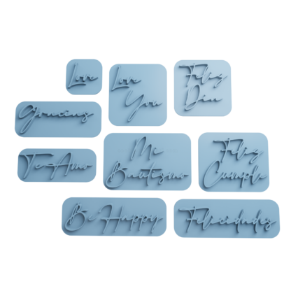 Phrases Stamp Set STL