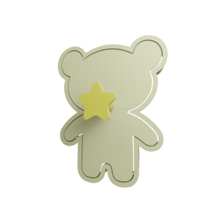 Korilakkuma Cookie Cutter STL