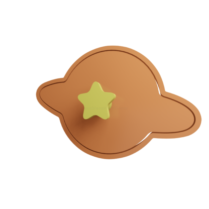 Saturn Cookie Cutter STL