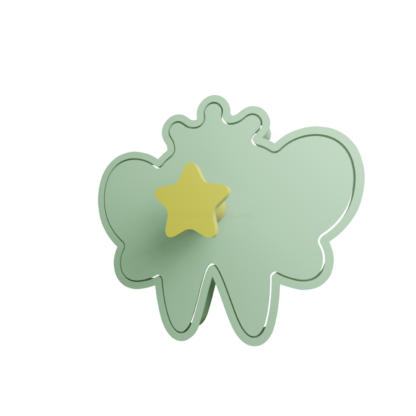 Fairy Tooth Cookie Cutter STL