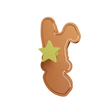 Pluto Cookie Cutter STL