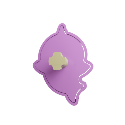 Grandma Shark Cookie Cutter STL
