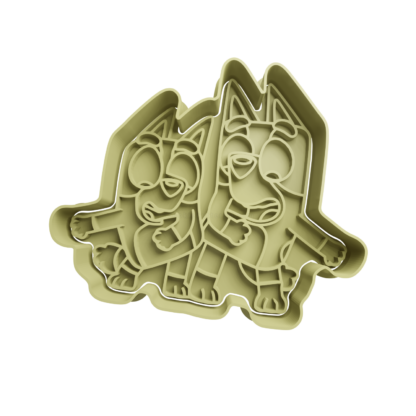 Bingo and Chillie Cookie Cutter STL