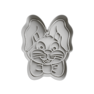 Easter Bunny Cookie Cutter STL 20