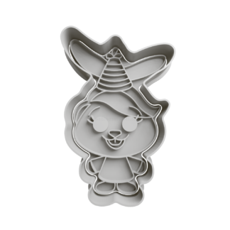 Bunny Cookie Cutter STL