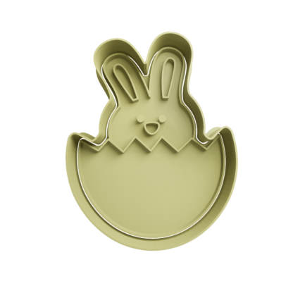 Easter Bunny Cookie Cutter STL 31