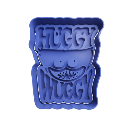 Huggy Wuggy Cookie Cutter STL 4