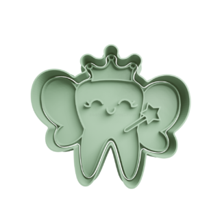 Fairy Tooth Cookie Cutter STL