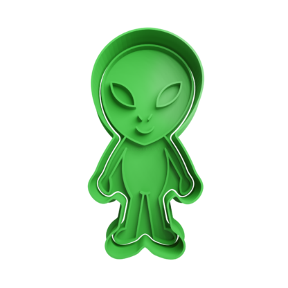 Alien Cookie Cutter STL 2