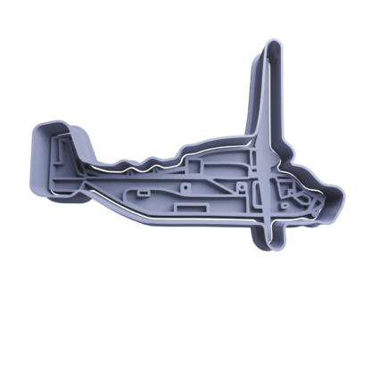 Plane CV-22 Cookie Cutter STL