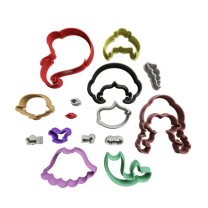 Princess Cookie Cutter STL