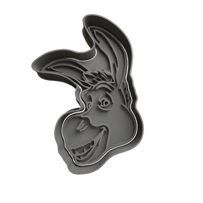 Donkey Cookie Cutter STL