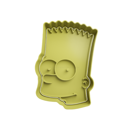 Bart Simpsons Cookie Cutter STL