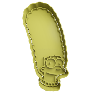 Marge Simpsons Cookie Cutter STL