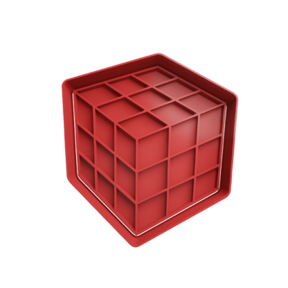 Rubik’s Cube Cookie Cutter STL