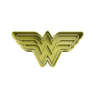 Wonder Woman Logo Cookie Cutter STL