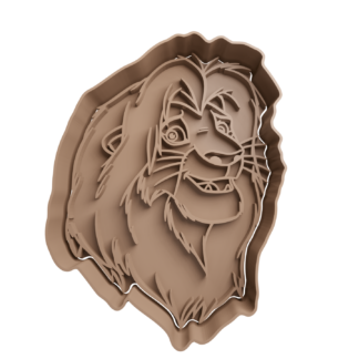 Simba Adult Cookie Cutter STL
