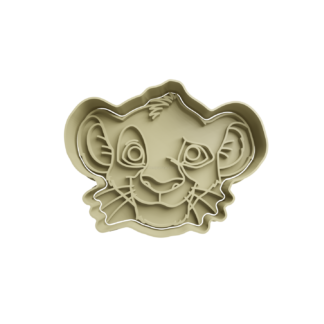 Simba Cookie Cutter STL